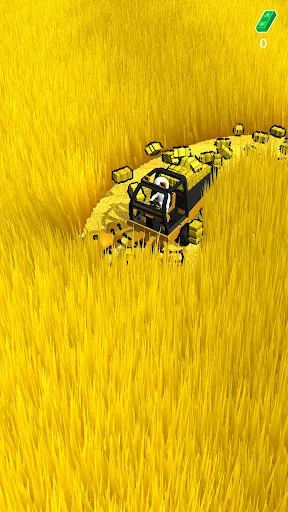 Gameplay screenshot 4 from Stone Grass: Mowing Simulator - Arcade game